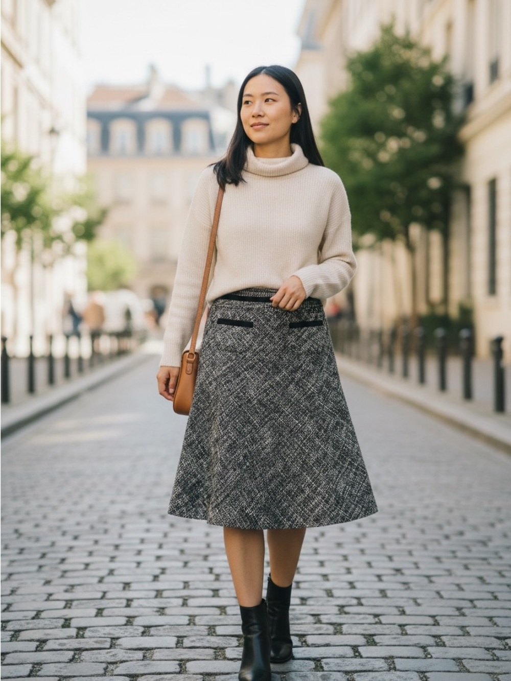 Max And Co. | Tweed Flare Skirt